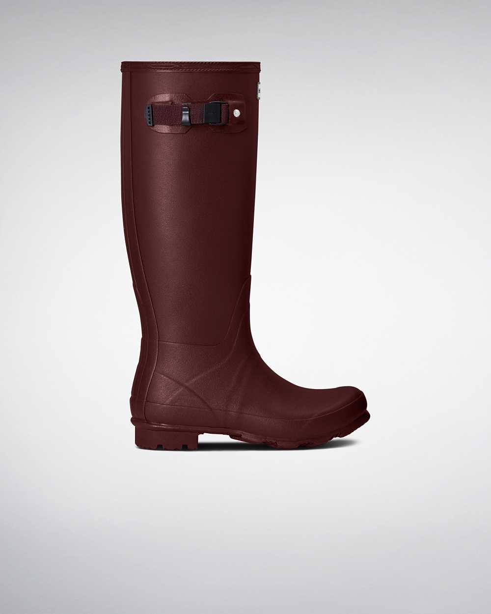 Womens Hunter Norris Field Rain Boots Carmine | KOTYGJ-561